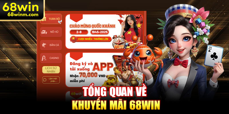 Tổng quan về khuyến mãi 68WIN